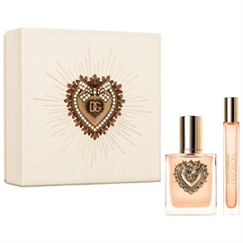 Dolce & Gabbana Gift Set Devotion EdP 50 ml + Travel Spray 10 ml hos parfumerihamoghende.dk 